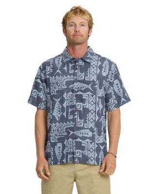 Quiksilver Waterman Men's Pescadero Short-Sleeve Shirt