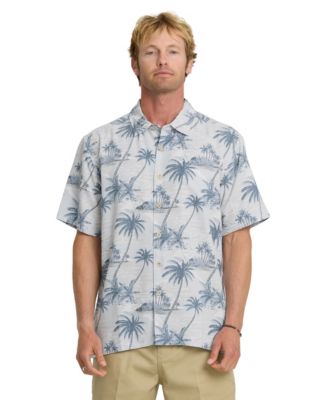 Quiksilver Waterman Мужская рубашка с принтом Island Vues