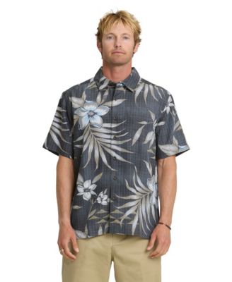 Мужская рубашка Quiksilver Waterman Palapa Floral с коротким рукавом