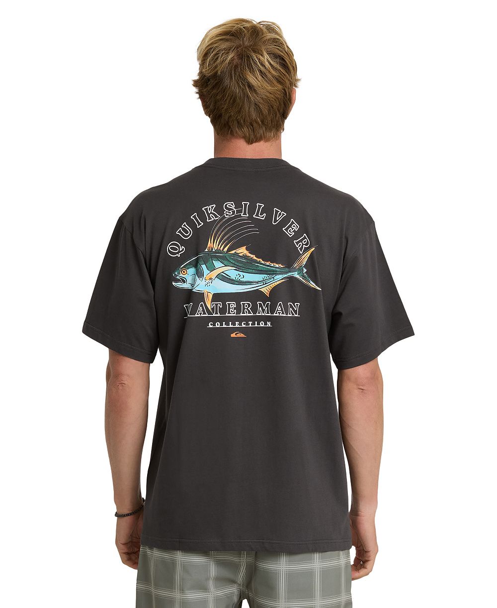 Quiksilver Waterman Men's Rooster Graphic T-shirt