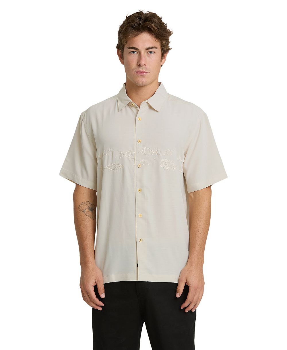 Мужская рубашка Quiksilver Waterman Offshore Short-Sleeve