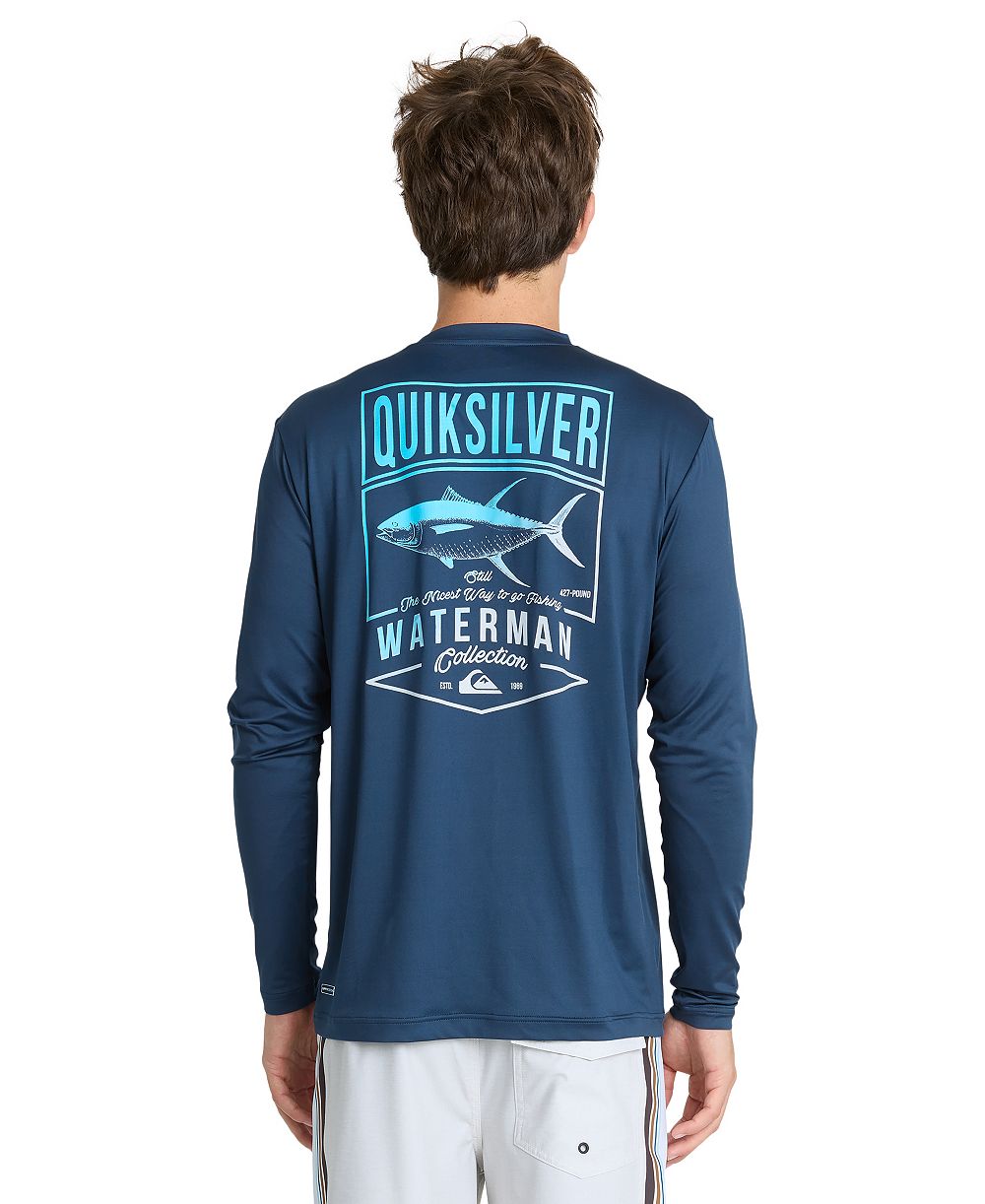 Quiksilver Waterman Men's Gradient Tuna Graphic T-Shirt