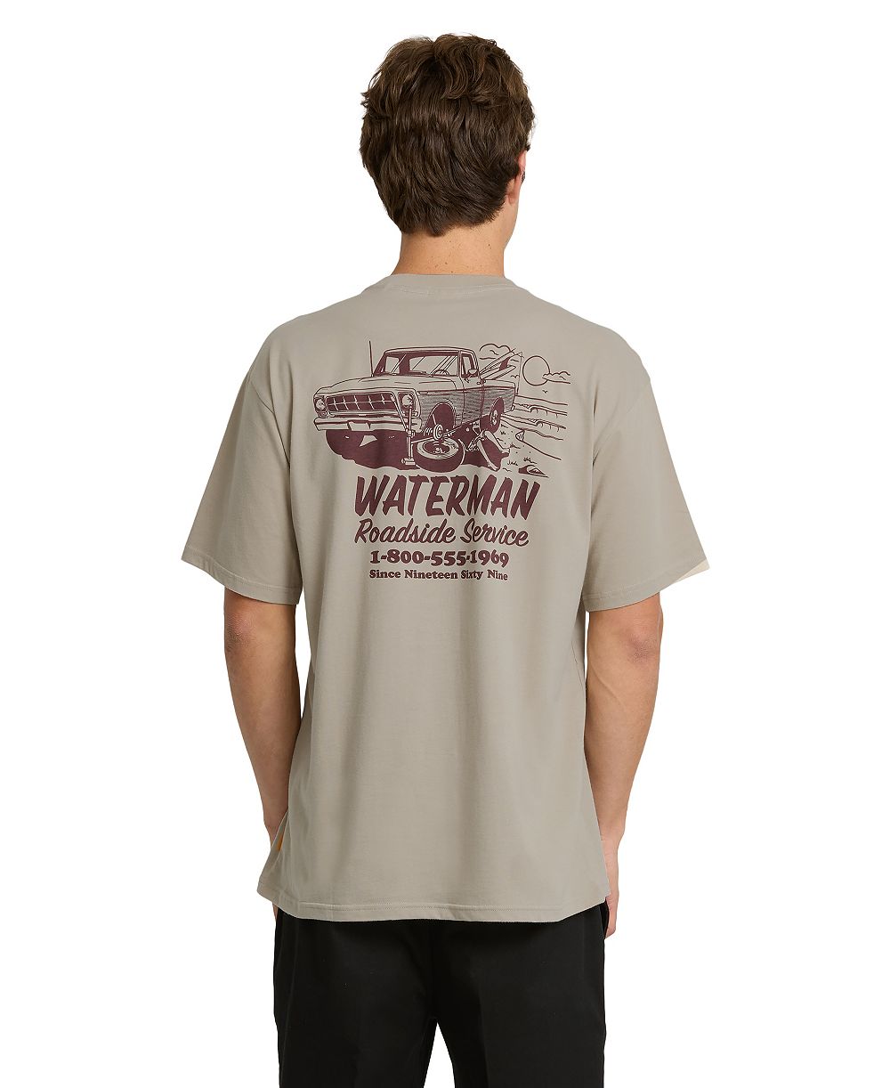 Мужская футболка Quiksilver Waterman Regular-Fit Crewneck