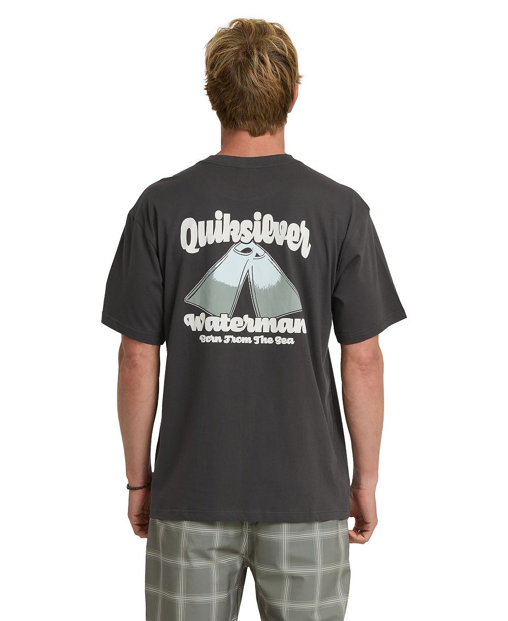 Мужская футболка Quiksilver Waterman Regular-Fit Crewneck