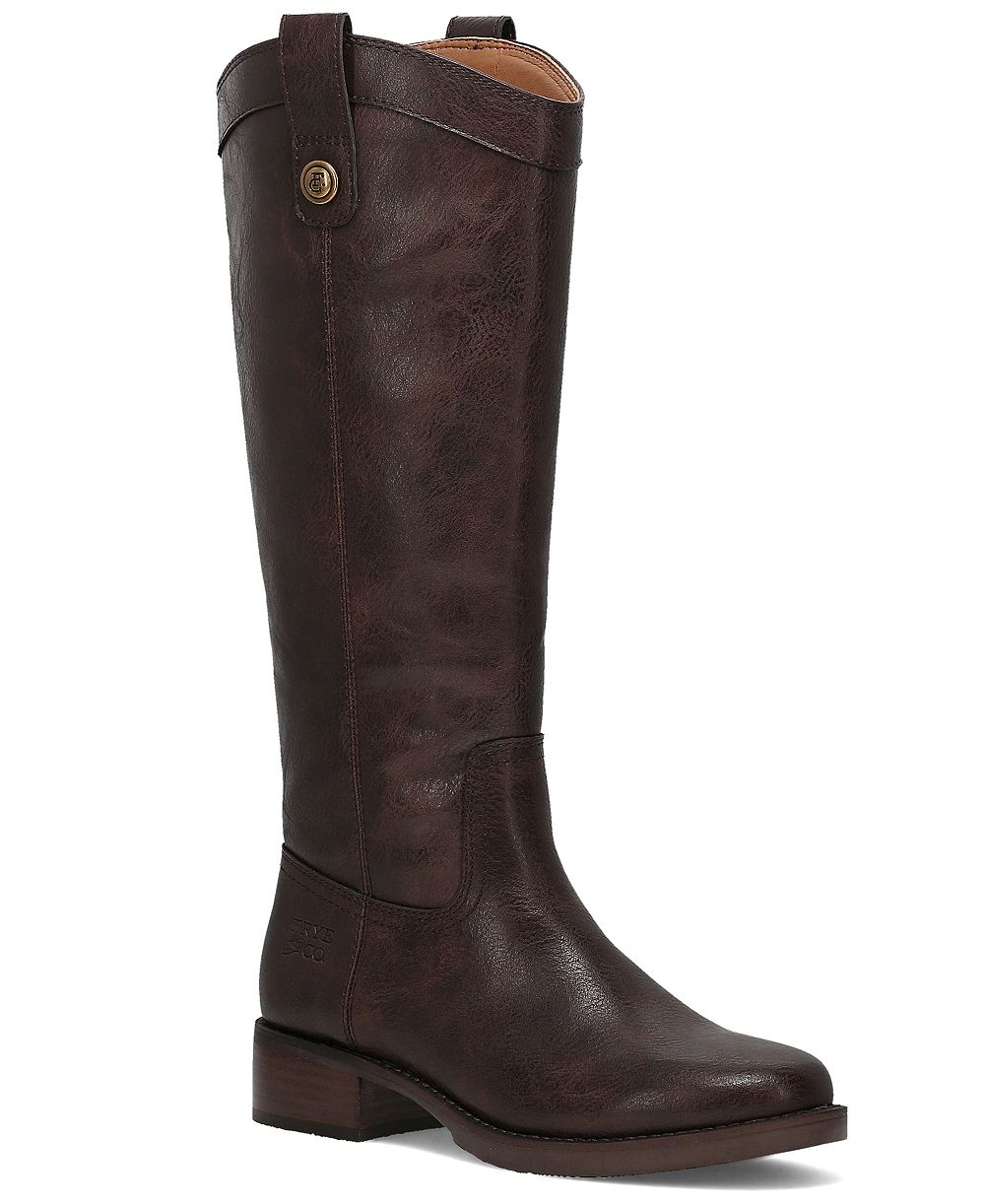 Frye and Co. Women's Foster Button Knee High Riding Boots