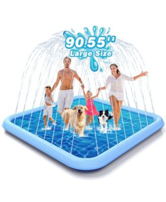 Игровая площадка AOFAR 90.5" Splash Pad Sprinkler Mat для собак и домашних животных