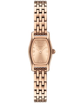 Женские часы COACH Greta Rose Gold-Tone Stainless Steel 15.3mm