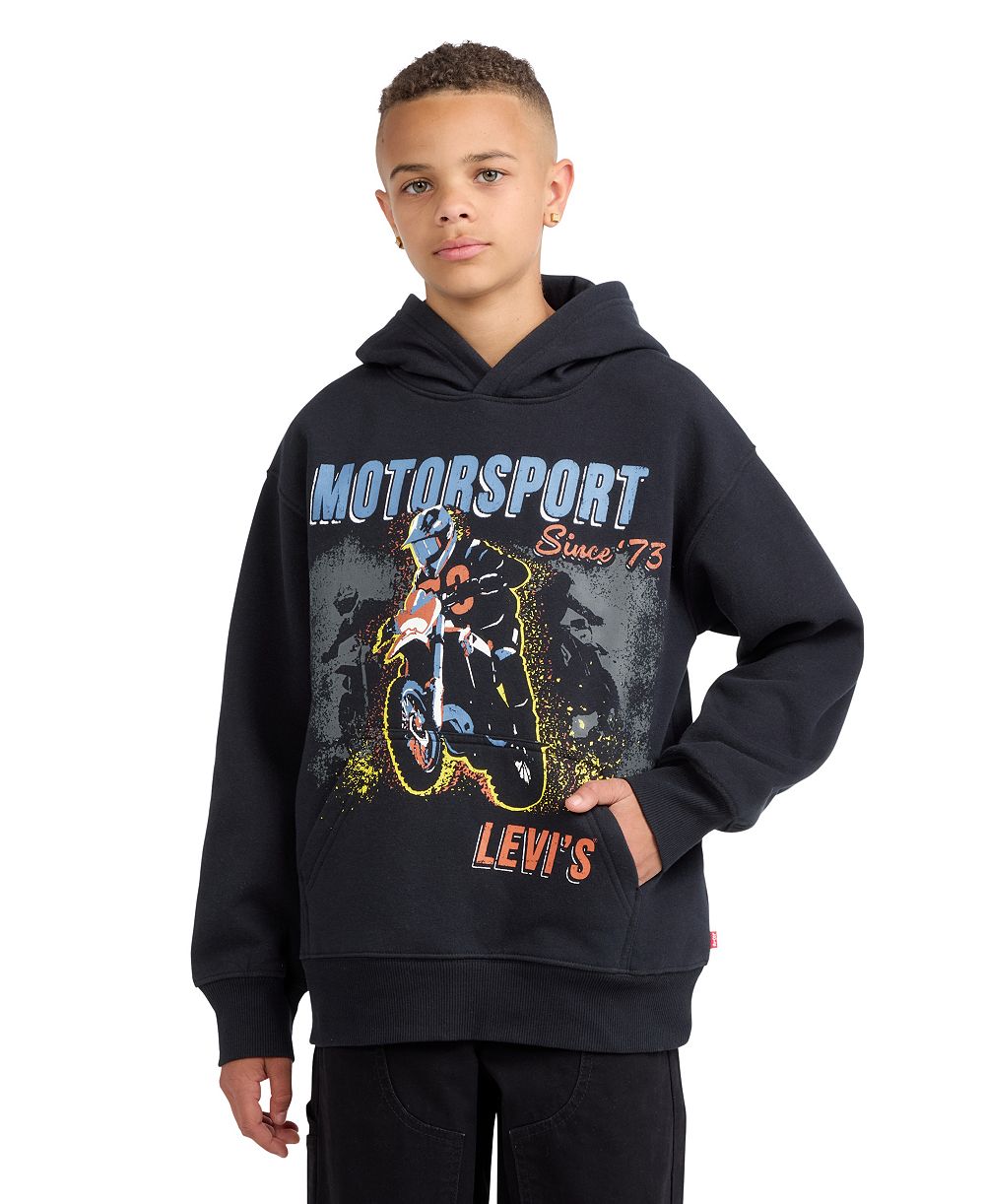 Детский худи Levi's для мальчиков 8-20 с принтом "Dirt Bike"