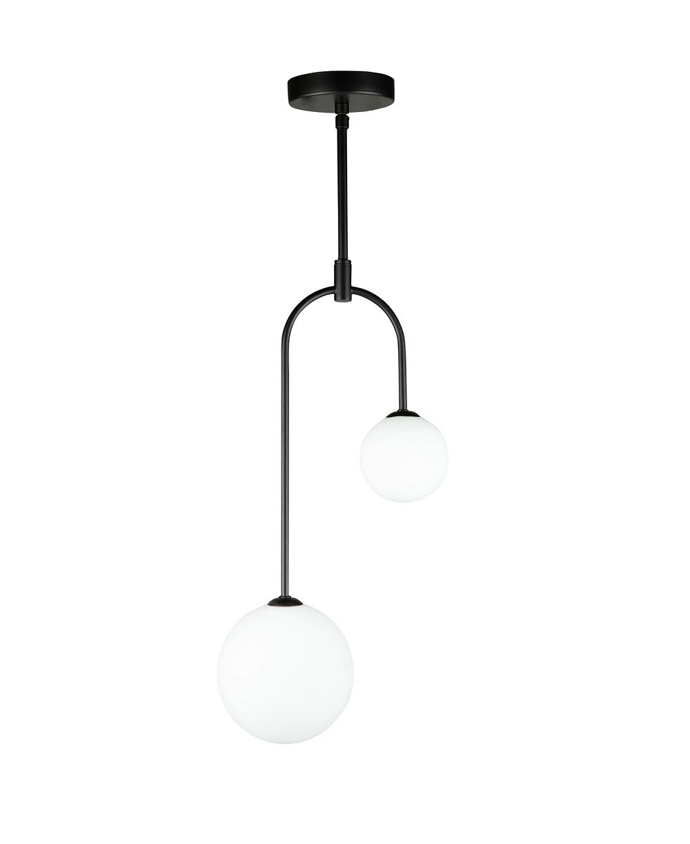 ARTCRAFT Lighting Comet 10" Metal 2-Light Pendant