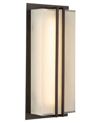 Уличный настенный светильник ARTCRAFT Lighting Sausalito 11.81" металлический с вертикальными полосами LED