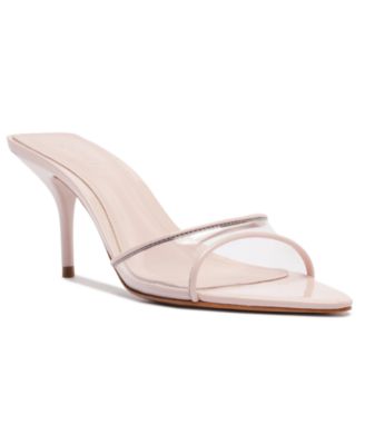Schutz Women's Elodie Vinyl Slip-On Dress Sandals