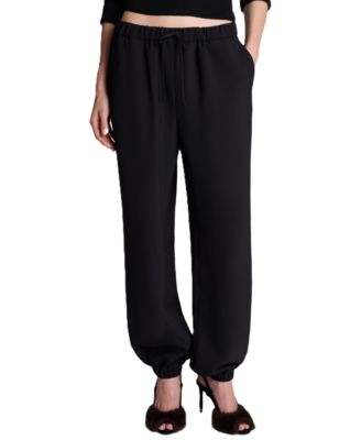 Kenneth Cole Женские брюки джоггеры Vision Twill на завязках