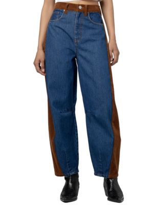 BLANK NYC Women's Sunset Rodeo High-Rise Barrel Jeans