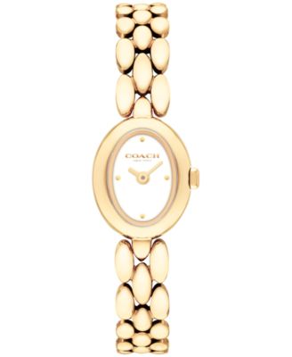 COACH Женские наручные часы Sammy Gold-Tone Stainless Steel 18mm