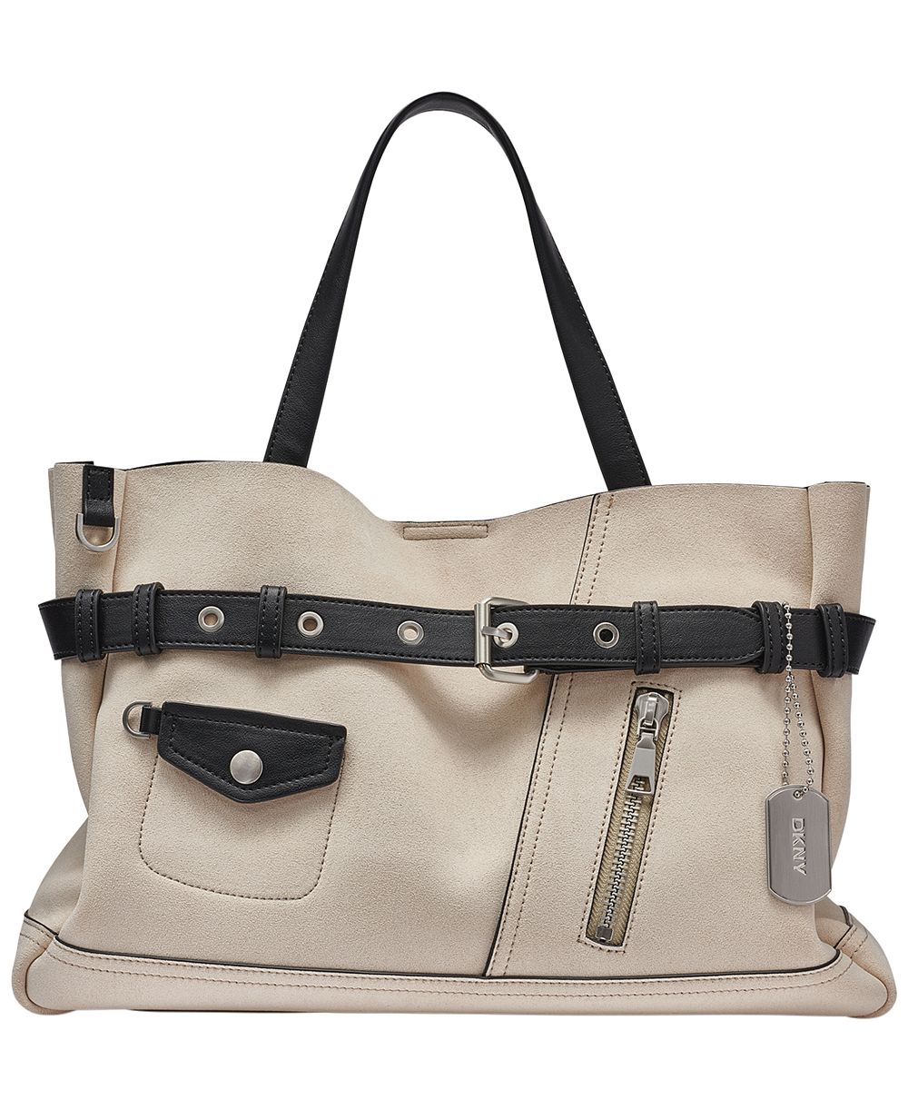DKNY Bryar Tailored Laptop Compatible Large Satchel Handbag