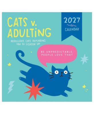 Мини-календарь TF Publishing Paper Goods 2027 Cats vs Adulting