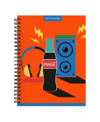 Ежедневник TF Publishing Paper Goods 2027 Coca-Cola Weekly Monthly Planner, средний размер