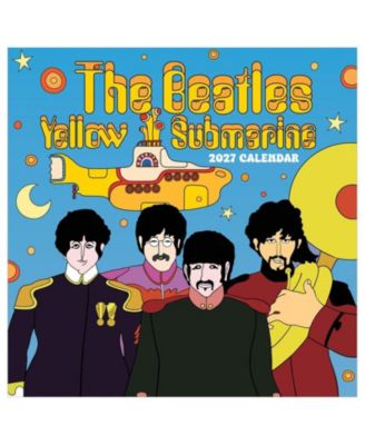 TF Publishing Paper Goods 2027 The Beatles Submarine Wall Calendar
