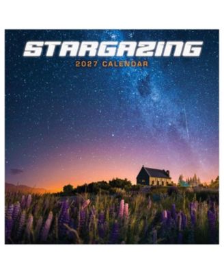 TF Publishing Paper Goods 2027 Stargazing Wall Calendar