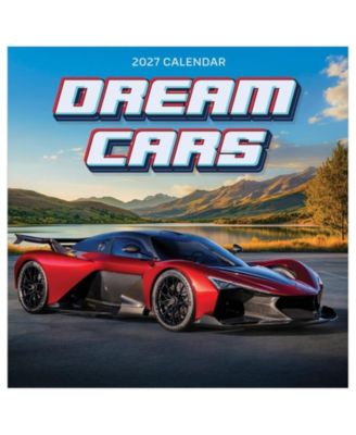 TF Publishing Paper Goods 2027 Dream Cars Wall Calendar