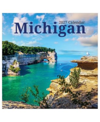 Настенный календарь TF Publishing Paper Goods 2027 Michigan