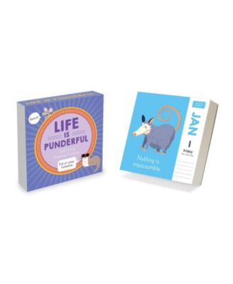 TF Publishing Paper Goods 2027 Puns of Fun Daily Desktop Calendar
