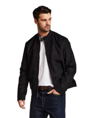 Weatherproof Men's Moto Microsuede Jacket