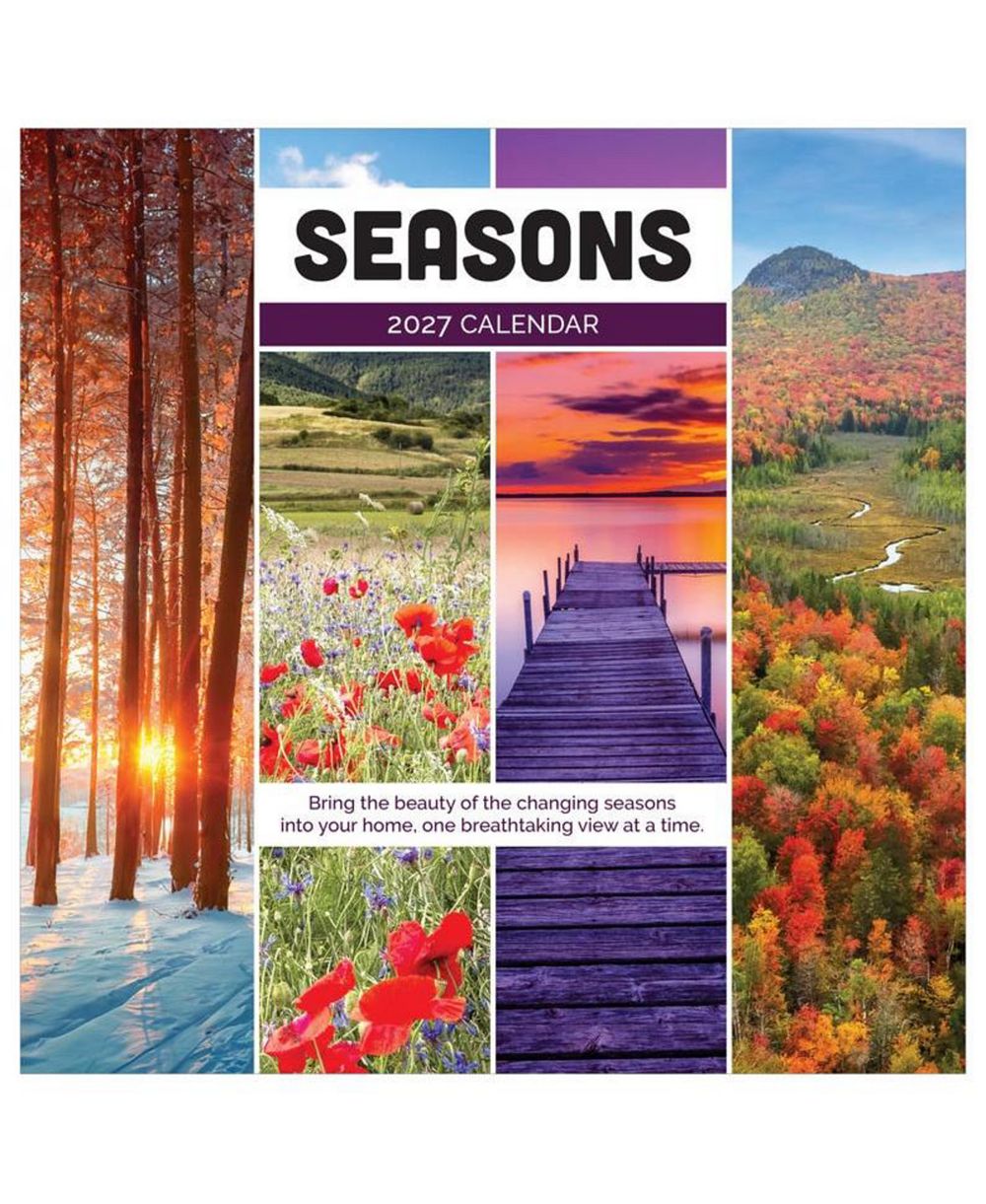 TF Publishing Paper Goods настенный календарь на 2027 год Seasons