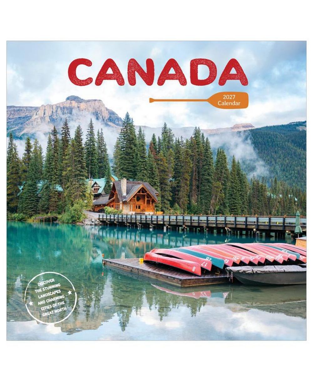 TF Publishing Paper Goods 2027 Canada Wall Calendar