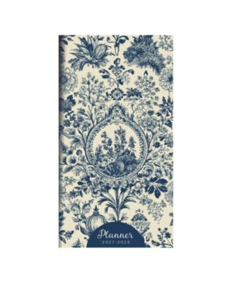 TF Publishing Paper Goods 2027-2028  Toile Small Monthly Pocket Planner