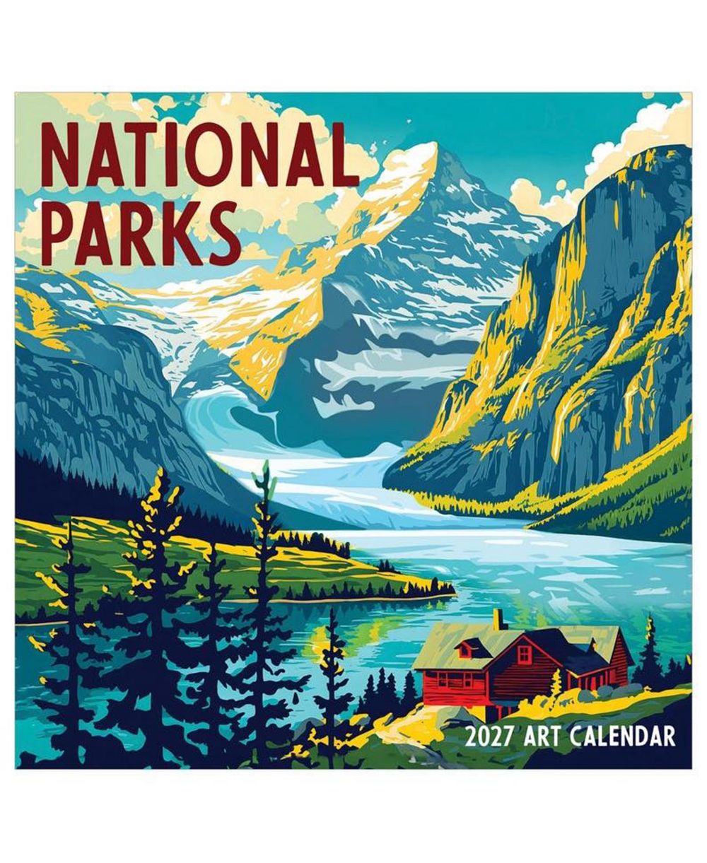 Мини-календарь TF Publishing Paper Goods 2027 National Parks-Art