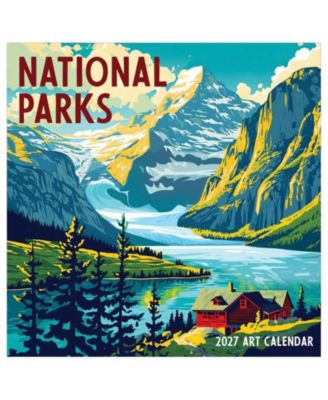 TF Publishing Paper Goods 2027 National Parks-Art Mini Calendar