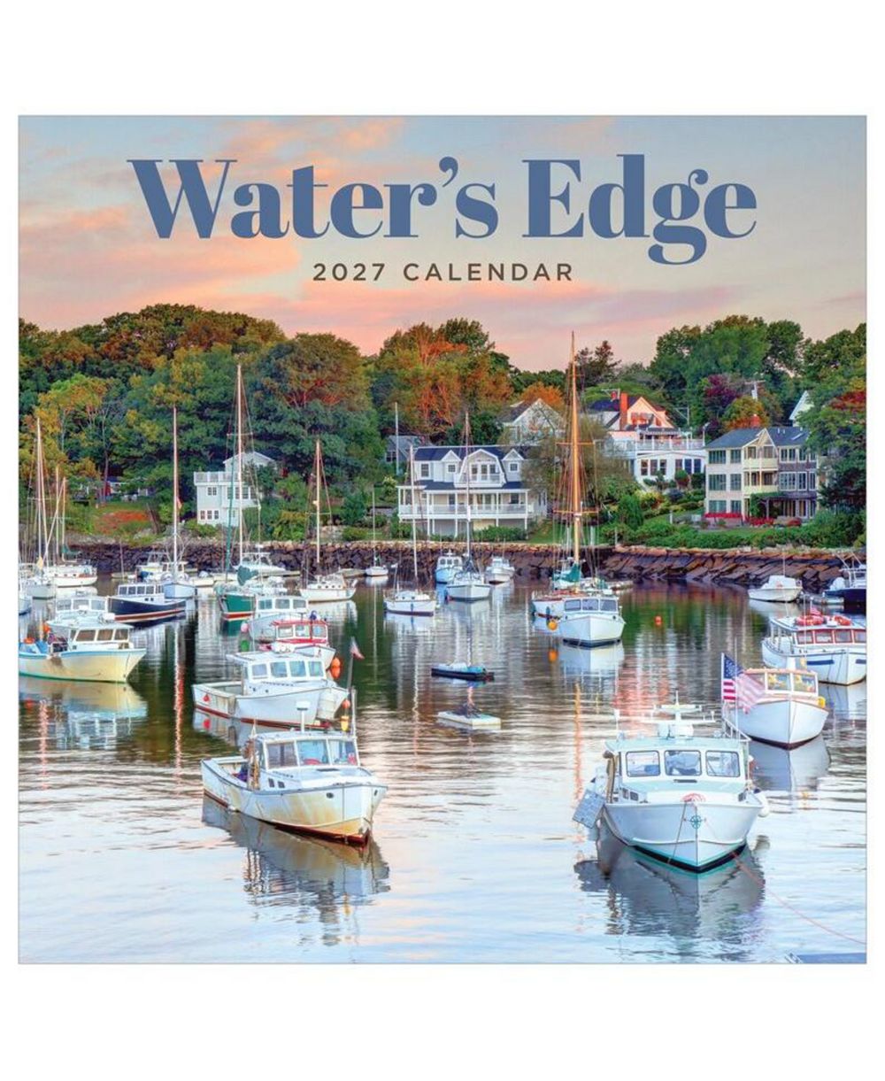 TF Publishing Paper Goods 2027 Water's Edge Wall Calendar