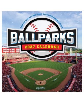 TF Publishing Paper Goods 2027 Ballparks Wall Calendar