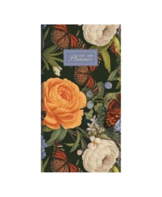 TF Publishing Paper Goods 2027-2028 Vintage Blooms Small Monthly Pocket Planner