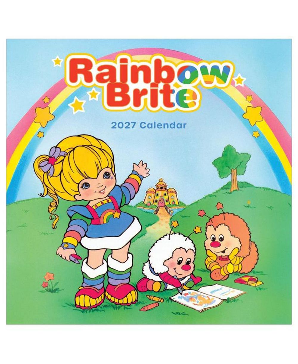 TF Publishing Paper Goods 2027 Rainbow Brite Wall Calendar