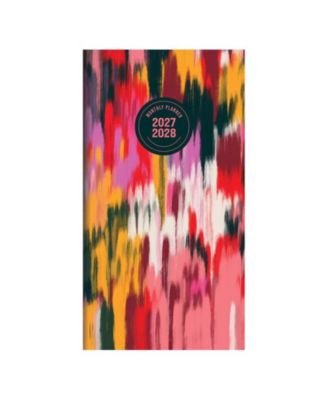 TF Publishing Paper Goods 2027-2028 Paint Streak Small Monthly Pocket Planner