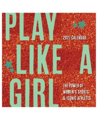 Настенный календарь TF Publishing Paper Goods 2027 Play Like A Girl