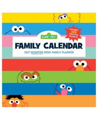 TF Publishing Paper Goods 2027 Sesame Street Planning Wall Calendar
