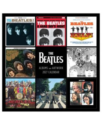 TF Publishing Paper Goods 2027 The Beatles Albums and Artwork Wall Calendar