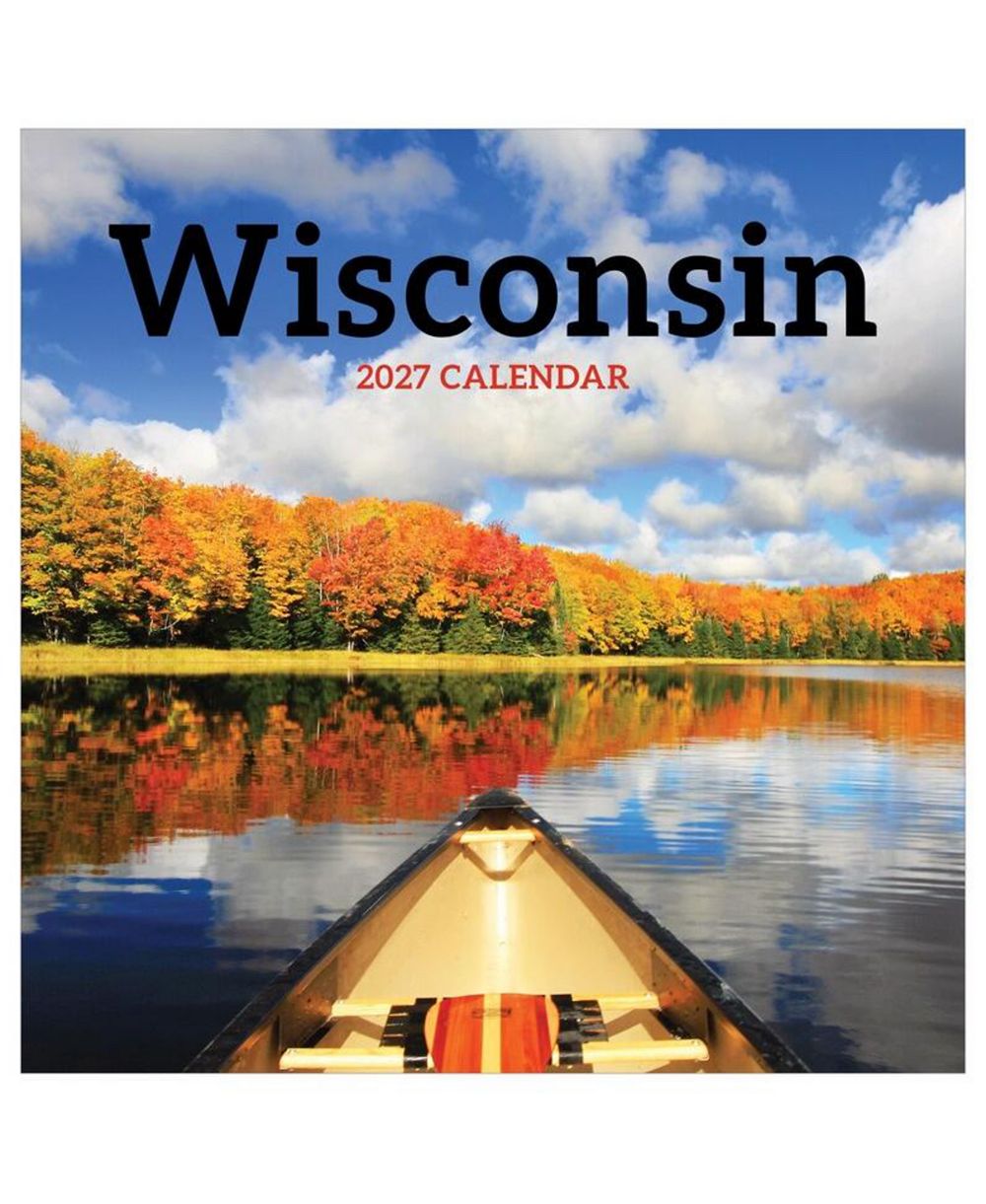 Настенный календарь на 2027 год Wisconsin от TF Publishing Paper Goods