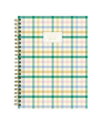 Еженедельник-ежемесячник TF Publishing Paper Goods 2027 Pastel Plaid