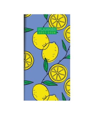 TF Publishing Paper Goods 2027-2028 Lemon Small Monthly Pocket Planner