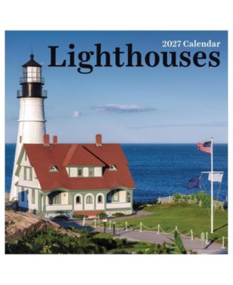 TF Publishing Paper Goods 2027 Lighthouses Mini Calendar