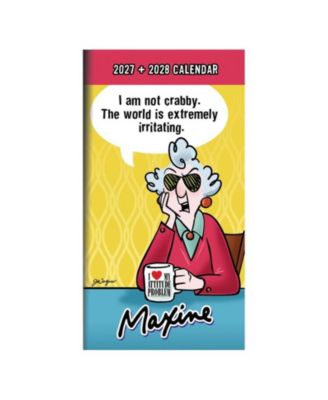 TF Publishing Paper Goods 2027-2028 Maxine Small Monthly Pocket Planner