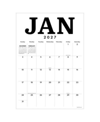 TF Publishing Paper Goods 2027 Medium Art Poster Wall Calendar