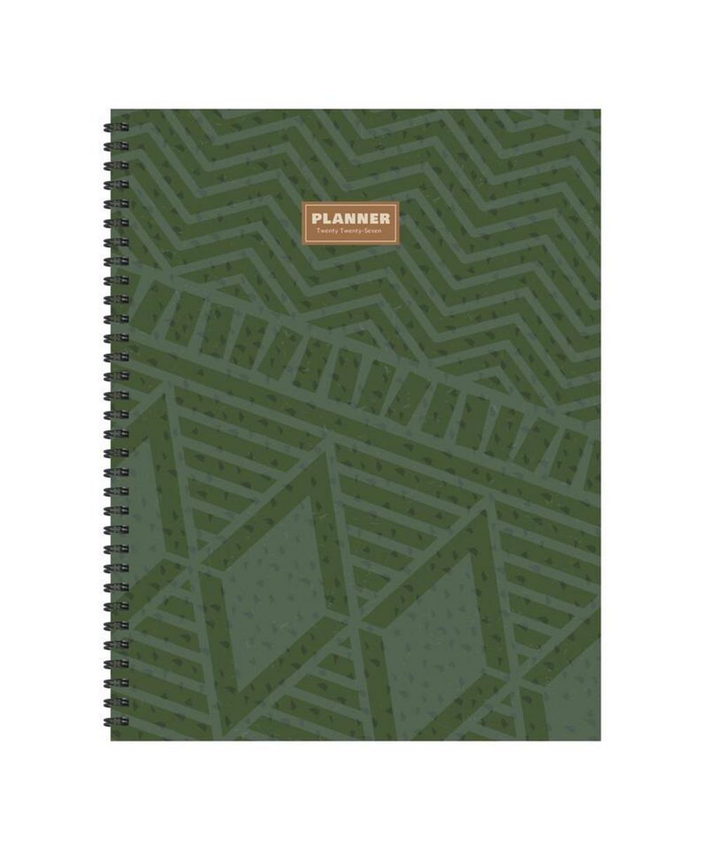 TF Publishing Paper Goods 2027 Weatherwood Wool Large Weekly Monthly Planner