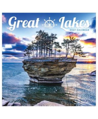 Настенный календарь TF Publishing Paper Goods 2027 Great Lakes