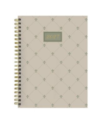 TF Publishing Paper Goods еженедельник-ежемесячник 2027 Fleur de Lis Medium