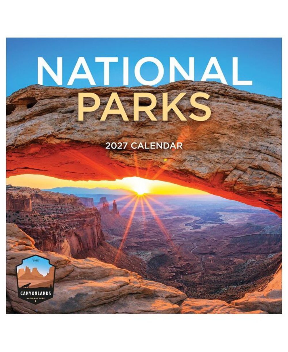 TF Publishing Paper Goods 2027 National Parks Wall Calendar